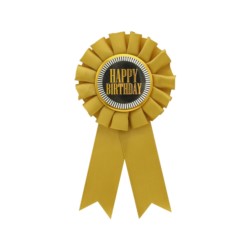 Kotylion "Happy Birthday"