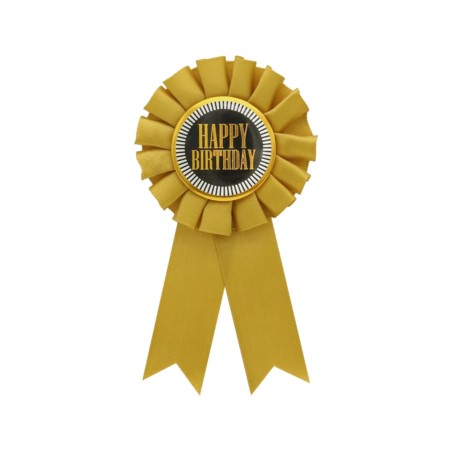 Kotylion "Happy Birthday"