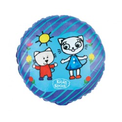 Balon foliowy Kicia Kocia i Nunuś, 18"