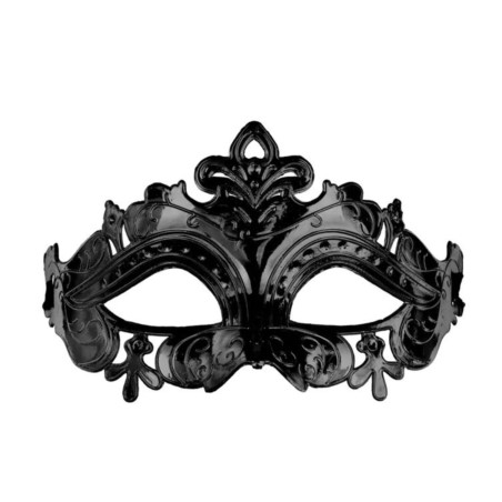 Maska karnawałowa, 17x9 cm, czarny