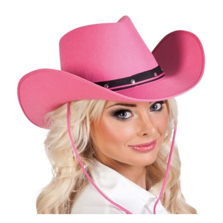Kapelusz Kowbojski Różowy