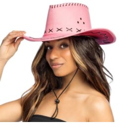 Kapelusz kowbojski Savanne różowy