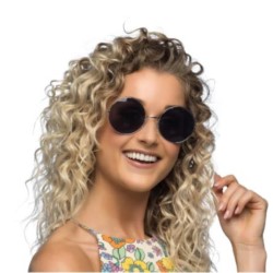 Okulary imprezowe Hippie XL szare