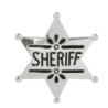 Metalowa odznaka „Szeryf”