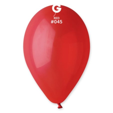 Balon G110 pastel 12" - "czerwony" / 100 szt.