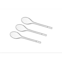 Łyżeczki wielokrotnego użytku 12,5cm transparentne