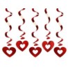 Świderki "Serca"- czerwone