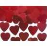 Konfetti Serca, czerwony, 25mm, 10g