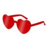 Imprezowe okulary Serca czerwone