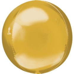 Balony foliowe Jumbo Pastel Złoty Orbz 21"/53cm