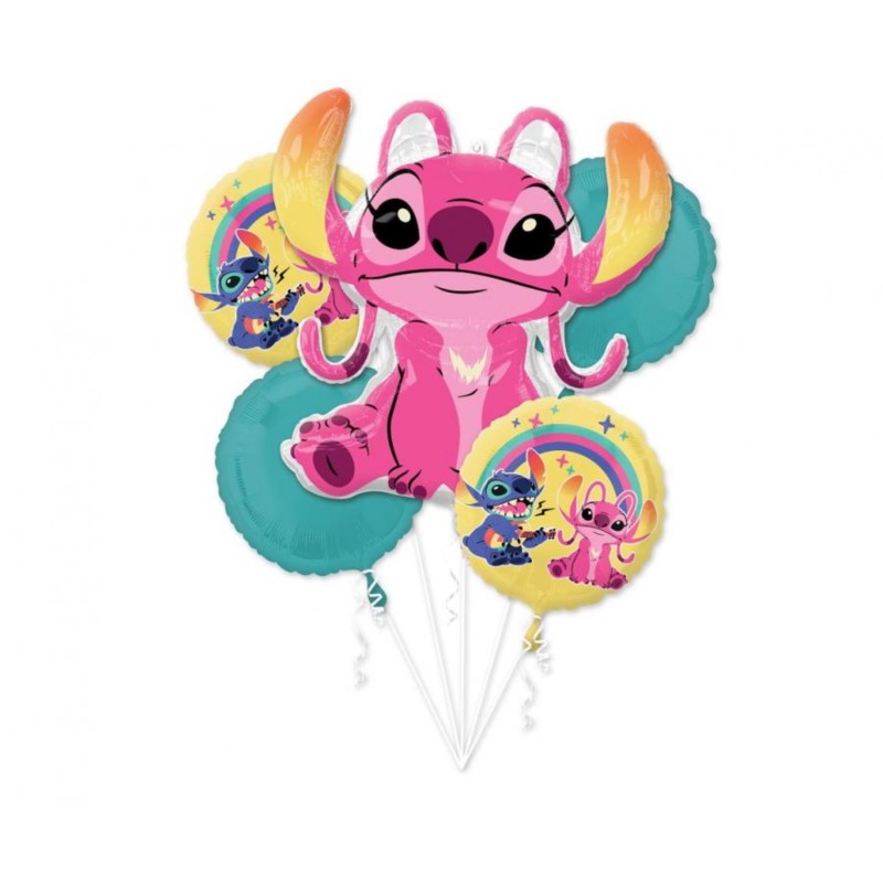 Balon foliowy Lilo and Stitch 5 szt.