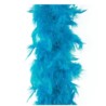 Boa z piór niebieskie 190cm