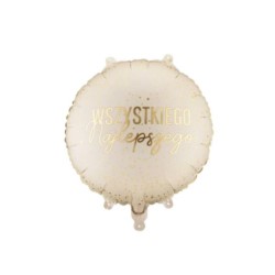 Balon foliowy pastylka ''Wszystkiego Najlepszego''