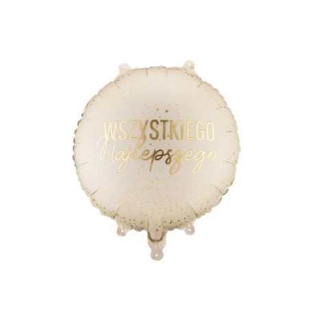 Balon foliowy pastylka ''Wszystkiego Najlepszego''