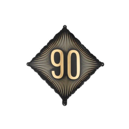 Balon foliowy ''90'', 46x46 cm, mix
