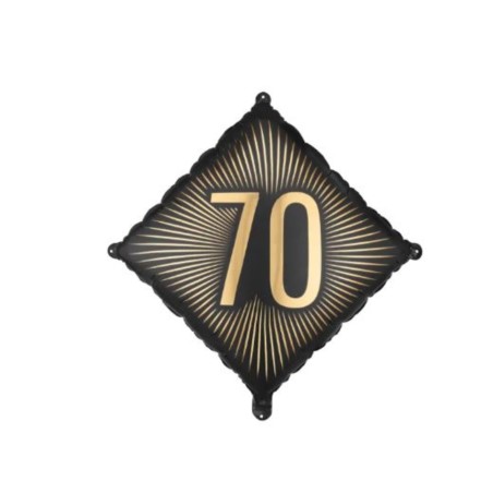 Balon foliowy ''70'', 46x46 cm, mix