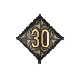 Balon foliowy ''30'', 46x46 cm, mix