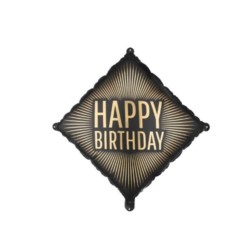 Balon foliowy ''Happy Birthday'', 46x46 cm, mix