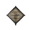Balon foliowy ''Happy Birthday'', 46x46 cm, mix
