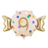 Balon foliowy Cukierek ''9'', 61x37 cm, mix