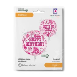 Balon foliowy Grabo 18'', R18 Disco Cowgirl Birthd
