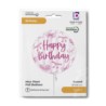 Balon foliowy Grabo 18'', R18 Pretty Pink Bow Birt
