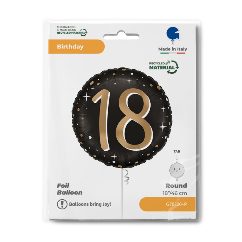 Balon foliowy Grabo 18'', R18 Sparkling 18