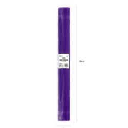 Organza gładka fioletowa 0,36x9m