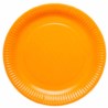 Talerze Pumpkin okragle papier 23cm / 8szt.