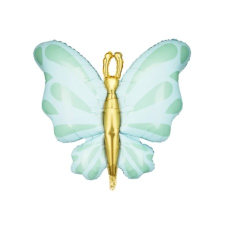 Balon foliowy Motyl, 69x69 cm, róż