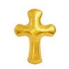 Balon foliowy Krzyż złoty 85x120cm