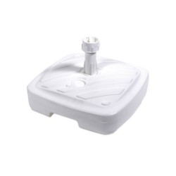 Stojak do parasola biały, podstawa parasola biała