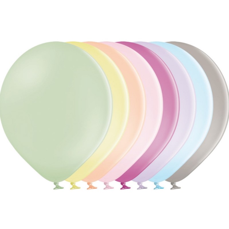 Balony B85 10,5" Pastel Mix makaroniki  100 szt.
