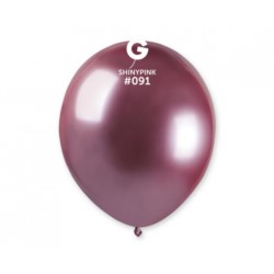 Balony AB50 shiny 5 cali - różowe/ 20 szt.