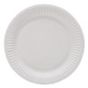 Talerze papierowe 18cm białe, 230g/m2, 100szt.