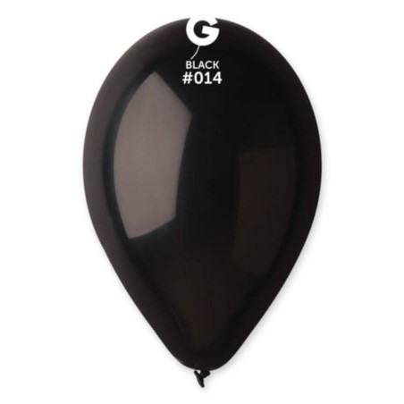 Balon G90  pastel 10" - "czarny" / 100 szt.