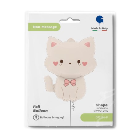 Balon foliowy Grabo 22'' 42x52 cm, Coquette Cat