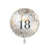 Balon foliowy Hej 18 Wszystkiego Najlepszego 43cm