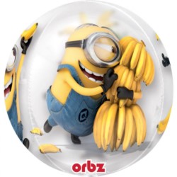 Balon foliowy Orbz Minionki 38x40 cm