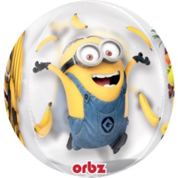 Balon foliowy Orbz Minionki 38x40 cm