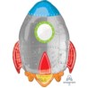 Balon foliowy Rakieta 21"/53cm w x 29"/73cm h