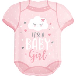 Balon foliowy Baby Girl Onesie  55cm x 60cm