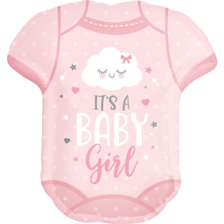 Balon foliowy Baby Girl Onesie  55cm x 60cm