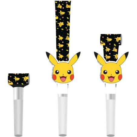 Trąbki Pokémon 30 cm 8 sztuk