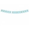 Baner Happy Birthday, j. niebieski, 15 x 175 cm