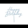 Topper akrylowy na tort Happy Birthday, mglisty ni