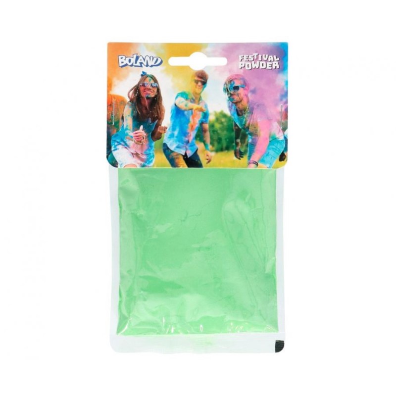 Proszek Holi, zielony, 70 g