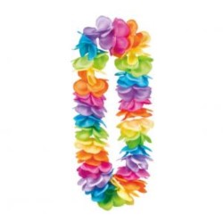 Naszyjnik hawajski Rainbow Deluxe XL