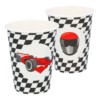 Kubeczki papierowe Racing. 250ml, 8szt.