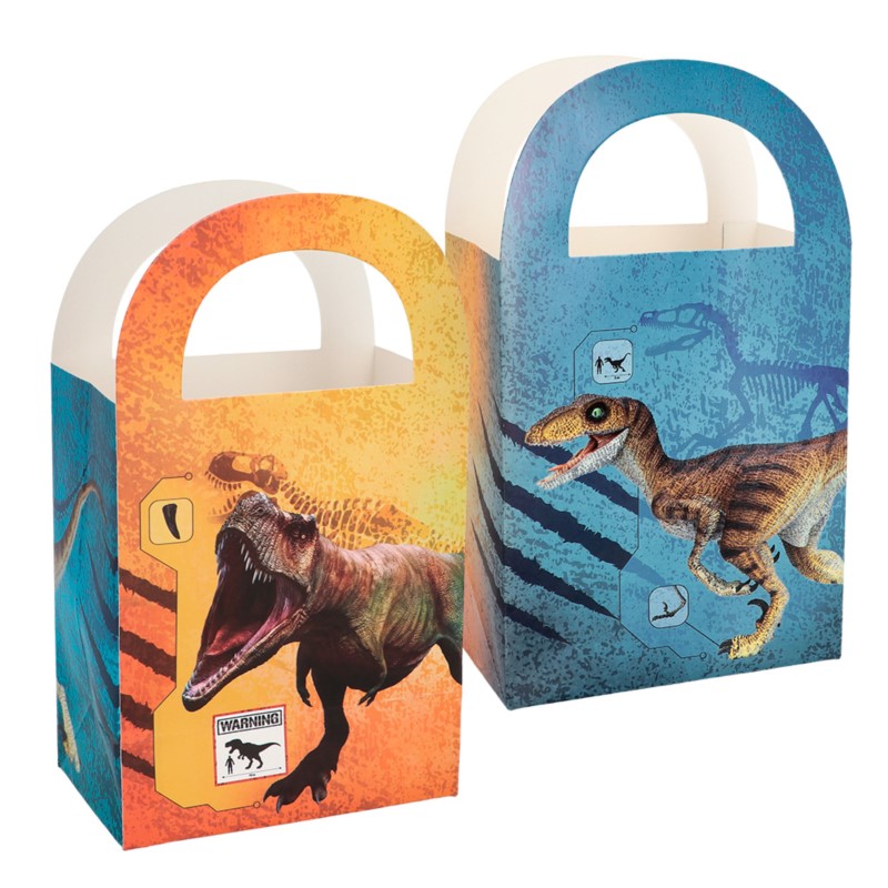 Torebki prezentowe Dinozaury T-Rex 4 szt.